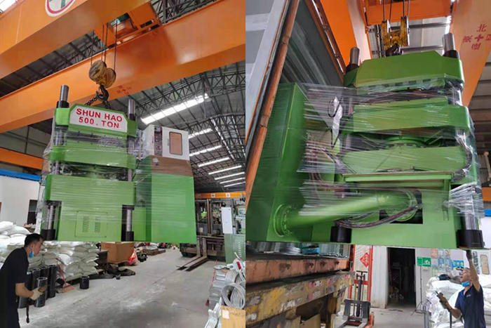 melamine tableware molding machine shipment