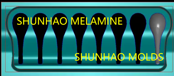 прямоугольная форма для ложки Шуньхао