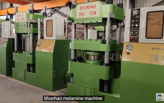 Высокоскоростная автоматическая гидравлическая машина для производства посуды из меламина
