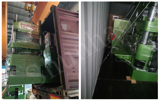 Shunhao Brand Kitchenware Melamine Compress Machine Shipment