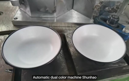 How to Make Dual Color Melamine Tableware?
