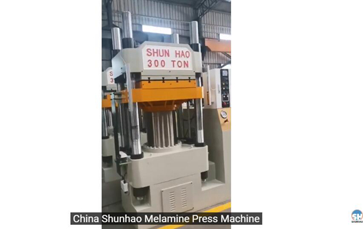 Машина для формования меламина торговой марки Shunhao