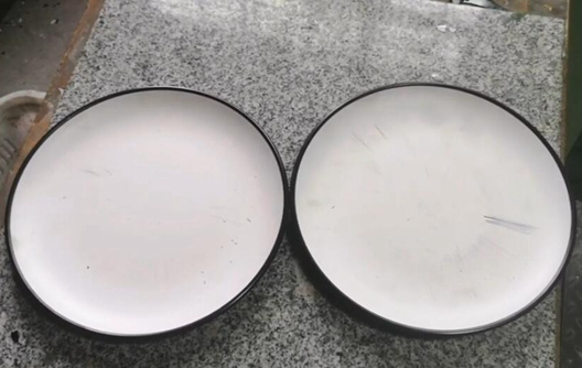  Как Чтобы сделать 2 цвета меламина тарелки? 